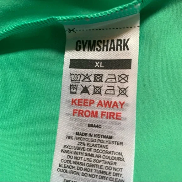 Gymshark Womens Maxed Out Tank | XL | Tropic Green NEW!! - Picture 8 of 13